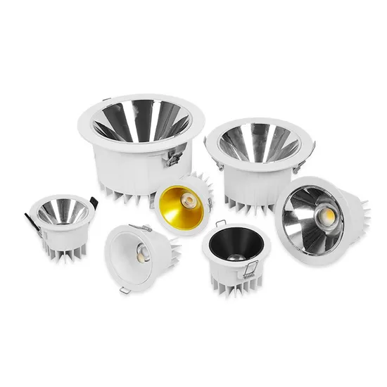 Recessed Anti Glare Waterproof Bathroom Downlight IP65 LED Down Lights