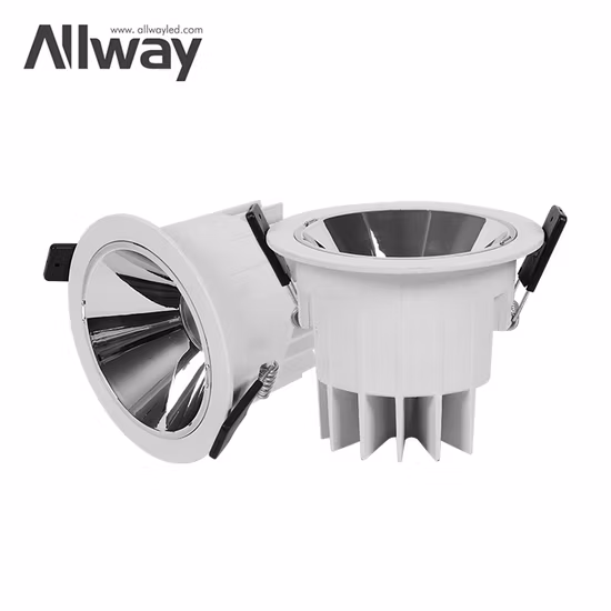 Recessed Anti Glare Waterproof Bathroom Downlight IP65 LED Down Lights
