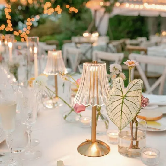 Cordless Table Lamp Rechargeable Touch LED Luxury Large Dable Lamps for Living Room LED Night Light 