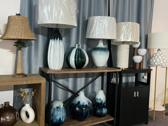 Pleated Shade Retro Table Lamp Nordic Bedside Lamp Designer Desk Lamp 